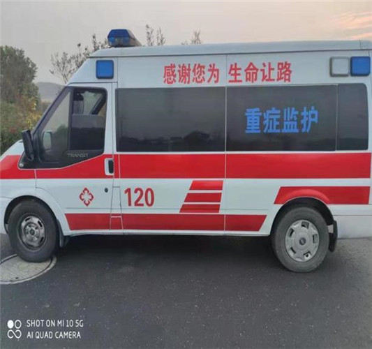 缙云救护车出租服务案例3